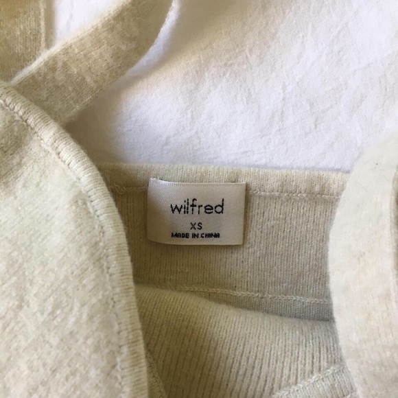 Aritzia wilfred sicily top in birch - Picture 3 of 3